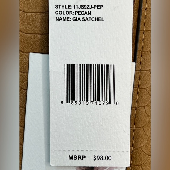 Jessica Simpson GIA Satchel - Color Pecan - Picture 10 of 10